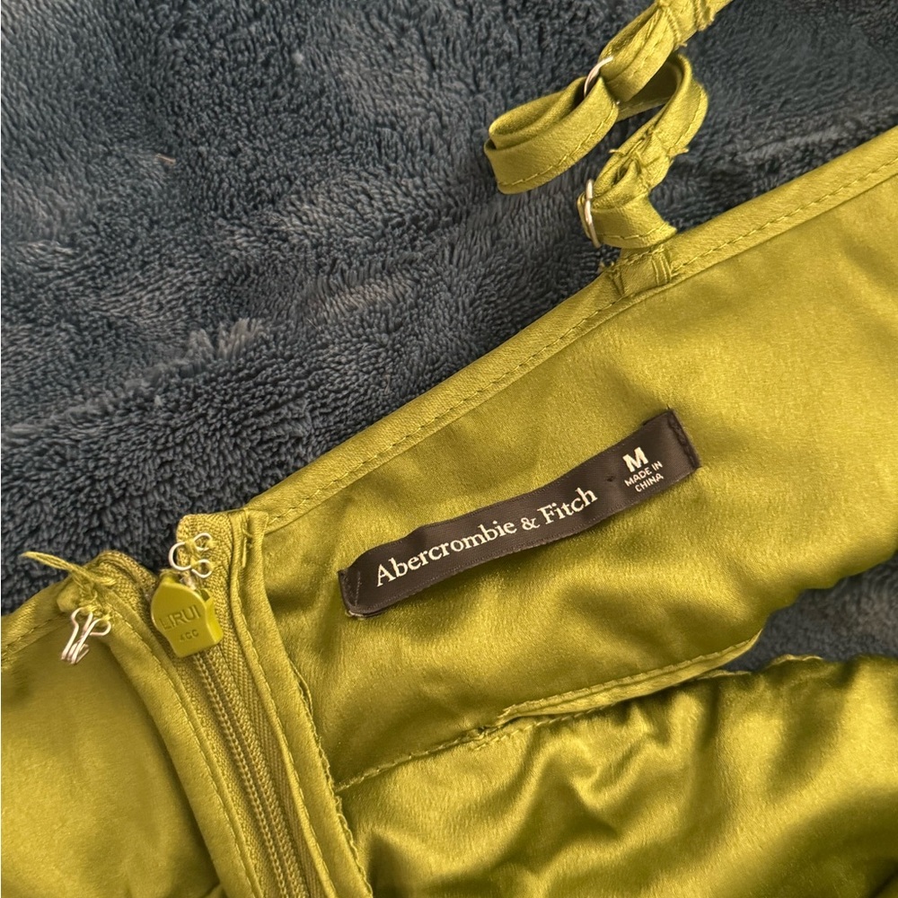 Abercrombie & Fitch Chartreuse Maxi Dress - Picture 4 of 4